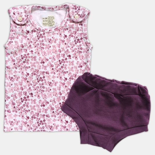 Baby 2 Piece Set - Maroon