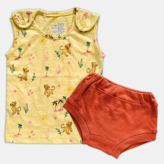 Baby 2 Piece Set - Yellow