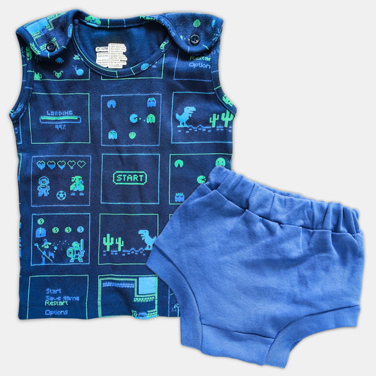 Baby 2 Piece Set - Navy