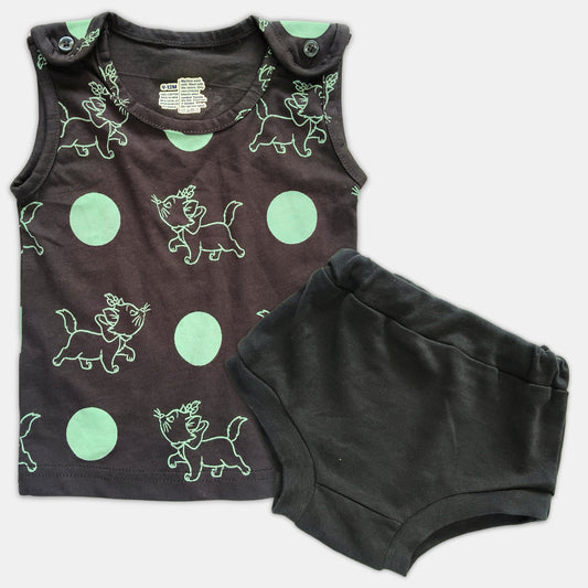 Baby 2 Piece Set - Olive