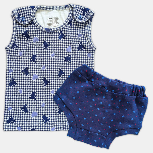 Baby 2 Piece Set - Navy