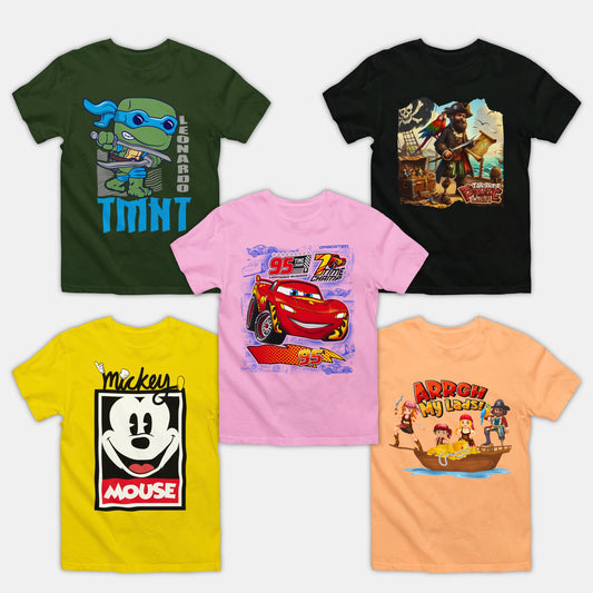 Boy Tshirts - 5 Pc Pack