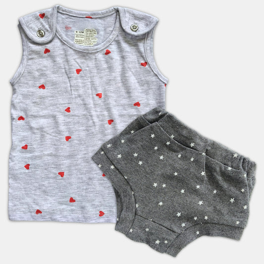 Baby 2 Piece Set - Grey