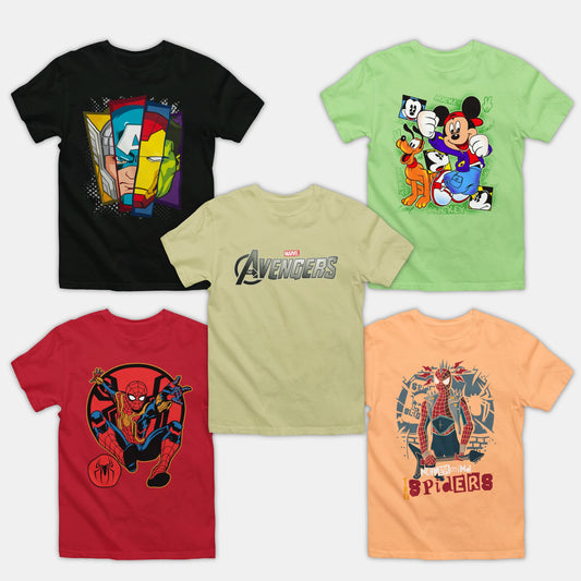 Boy Tshirts - 5 Pc Pack