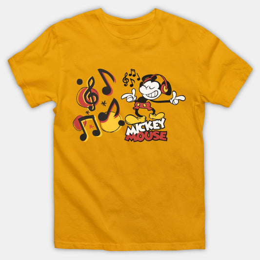 Boy HS Tshirts - Mustard